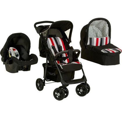 HAUCK Voziček Shopper 3v1 - Rainbow Black
