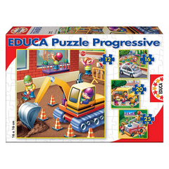 EDUCA Sestavljanka - Vozila