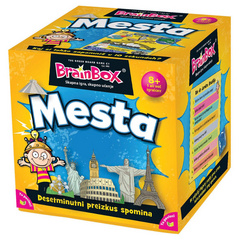 Brainbox Družabna igra Mesta