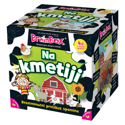 Brainbox Družabna igra Na kmetiji