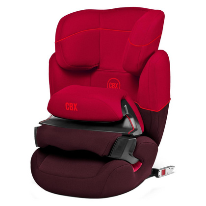 Cybex Avtosedež skupina 1/2/3 Aura-fix - Rumba Red/Dark Red