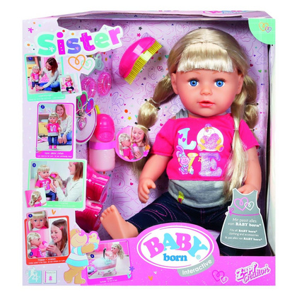 ZAPF Baby Born Interactive – Sestrica