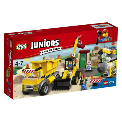 Lego Juniors Rušenje na gradbišču - 10734