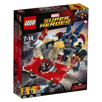 Lego Super Heroes Iron Man: Jekleni napad v Detroitu - 76077