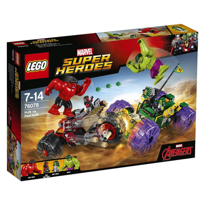 Lego Super Heroes Hulk proti Rdečemu Hulku - 76078