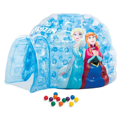 INTEX Napihljivi iglu Frozen z žogicami