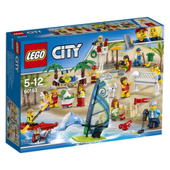 Lego City - Komplet s figuricami - Zabava na plaži – 60153