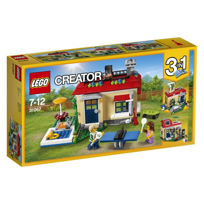 Lego Creator - Dopust ob sestavljivem bazenu – 31067