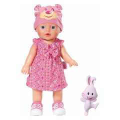 Zapf Baby born punčka s plišasto ropotuljico
