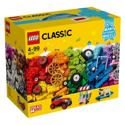 Lego Classic Kocke na kolesih - 10715