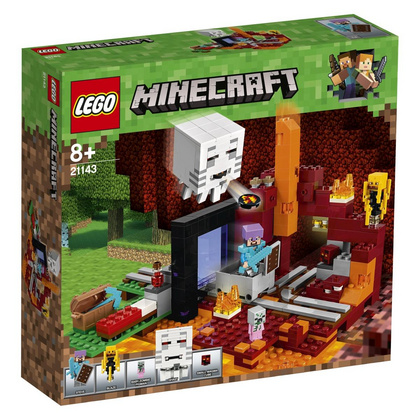 Lego Minecraft Portal v Nether - 21143