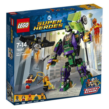 Lego Super Heroes Spopad z Lex Luthorjem™ v robotskem oklepu - 76097