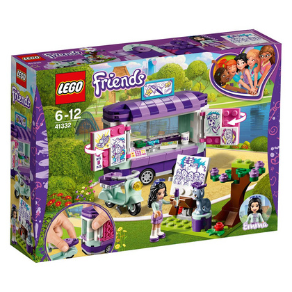 Lego Friends Emmina umetniška stojnica - 41332