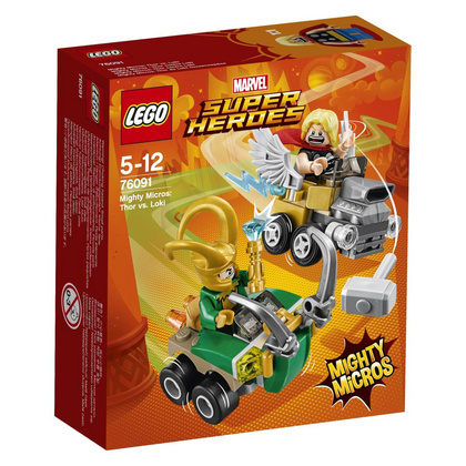 Lego Super Heroes Mogočni mikri: Thor proti Lokiju - 76091