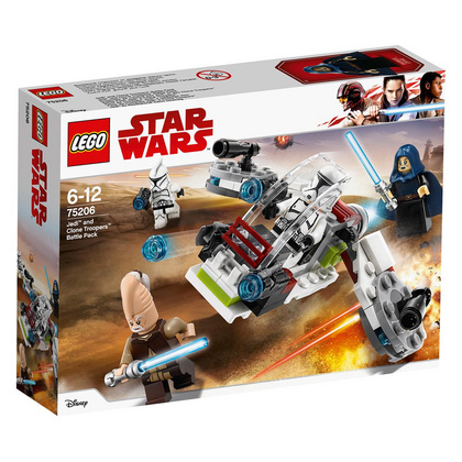 Lego Star Wars Bojni komplet Jediji™ in klonski jurišniki Clone Troopers™ - 75206