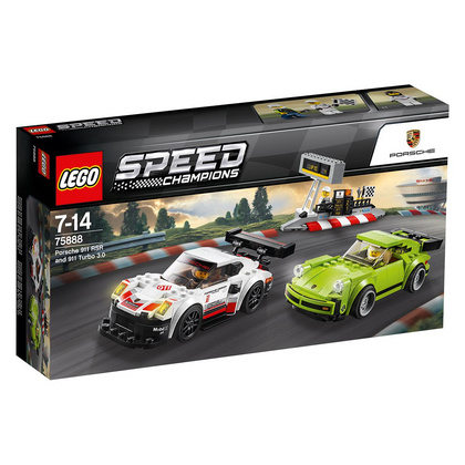 Lego Speed Champions Porsche 911 RSR in 911 Turbo 3.0 - 75888