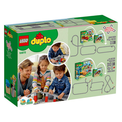 Lego Duplo Železniški tiri in most - 10872
