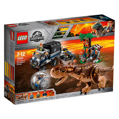Lego Jurassic world Pobeg pred karnotavrom z žirosfero - 75929
