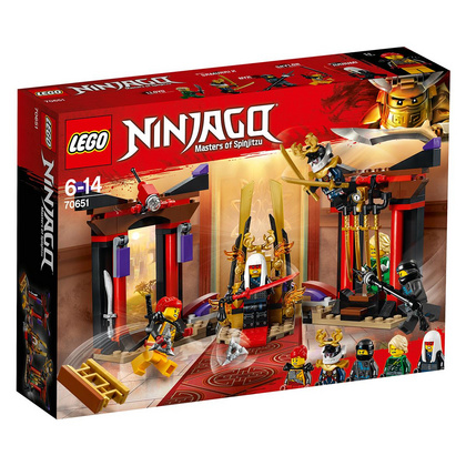 Lego Ninjago Spopad v prestolni sobani - 70651