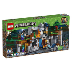 Lego Minecraft Dogodivščine v Živi skali - 21147