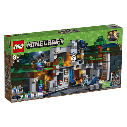 Lego Minecraft Dogodivščine v Živi skali - 21147