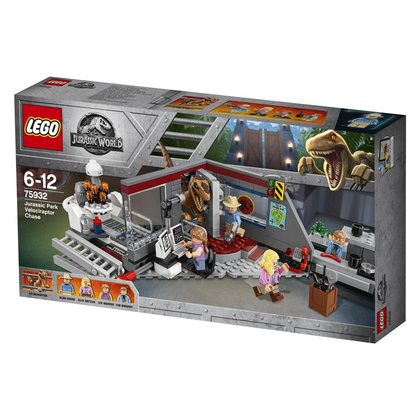 Lego Jurassic world Lov na velociraptorja v Jurassic Parku 75932