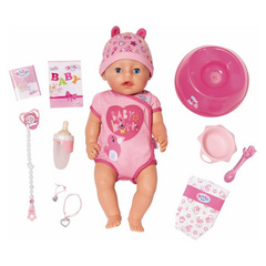 Zapf Baby Born Interaktivna punčka - modrooka