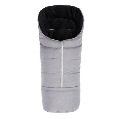 Fillikid Zimska vreča za voziček Ortler - Melange Lightgrey