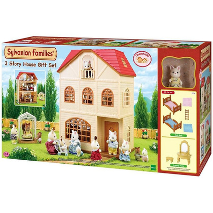 3-nadstropna hiša Sylvanian Families - darilni set