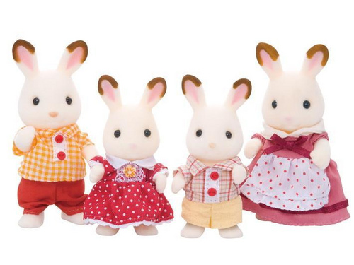 Družina čokoladnih zajčkov Sylvanian Families