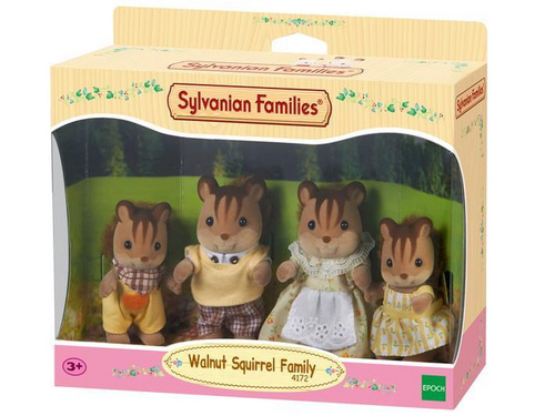Družina rjavih veveric Sylvanian Families