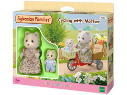 Kolesarjenje z mamo Sylvanian Families