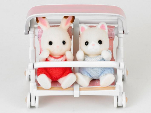 Dvojni voziček Sylvanian Families