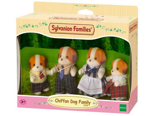 Družina chiffon psov Sylvanian Families