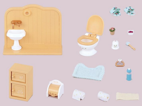 WC set Sylvanian Families