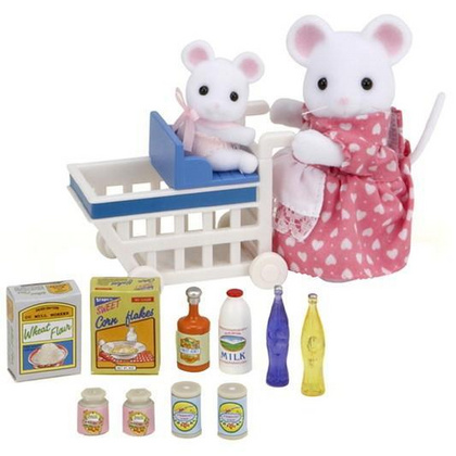 Nakupovanje živil Sylvanian Families