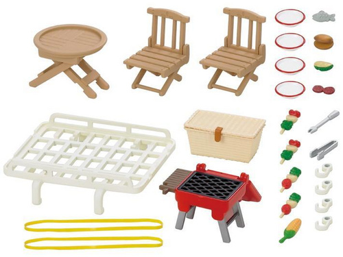 Strešni prtljažnik s piknik opremo Sylvanian Families