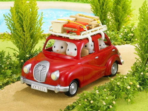 Strešni prtljažnik s piknik opremo Sylvanian Families
