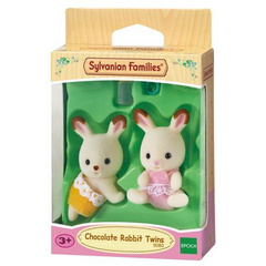 Dvojčka čokoladna zajčka Sylvanian Families