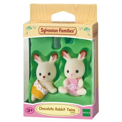 Dvojčka čokoladna zajčka Sylvanian Families