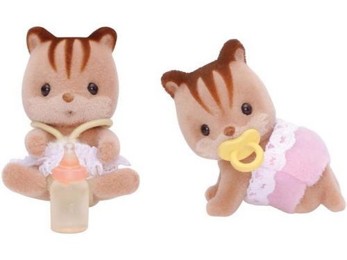 Dvojčka rjavi veverički Sylvanian Families