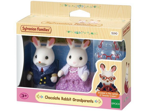Čokoladna zajčka dedek in babica Sylvanian Families