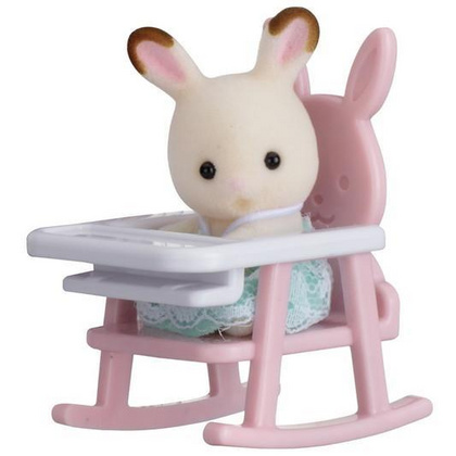 Dojenček v škatlici - zajček v stolčku Sylvanian Families