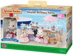 Rojstnodnevna zabava ob morju Sylvanian Families