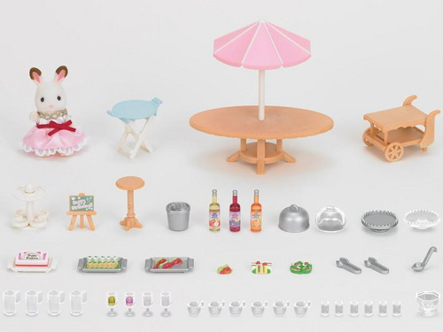 Rojstnodnevna zabava ob morju Sylvanian Families