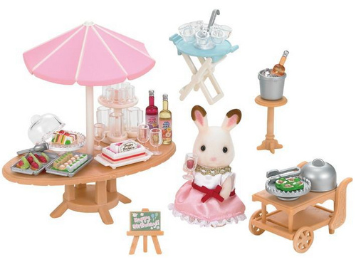Rojstnodnevna zabava ob morju Sylvanian Families