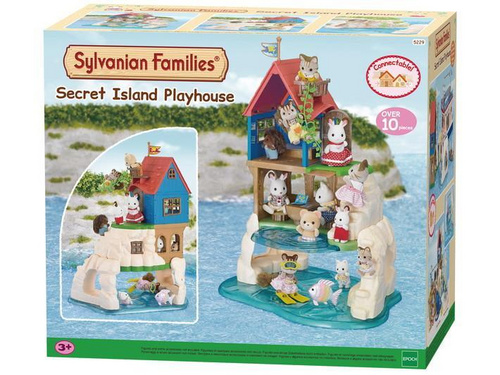 Igralna hišica na skrivnostnem otoku Sylvanian Families