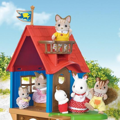 Igralna hišica na skrivnostnem otoku Sylvanian Families