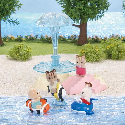 Vrtiljak na plaži Sylvanian Families