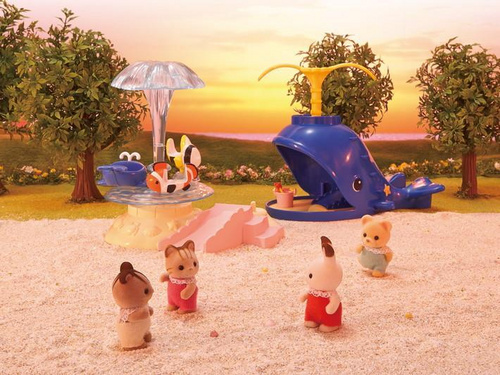 Vrtiljak na plaži Sylvanian Families